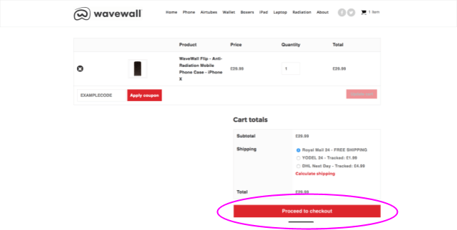 5 Proceed To Checkout